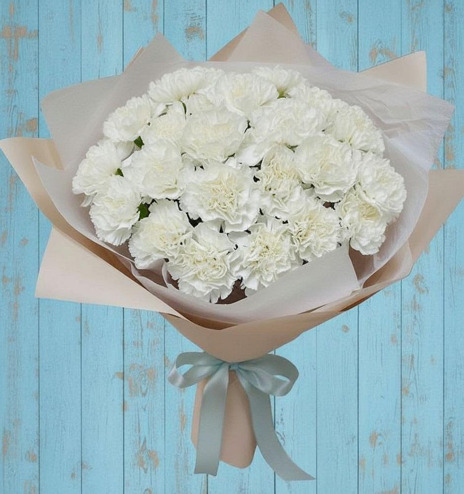 Букет цветов из: Гвоздики в Первомайском Алтайского края