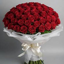Букет 101 Красная роза Блэк Мэджик в Первомайском Алтайского края