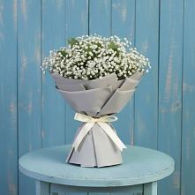 Букет цветов из:  Гипсофила в Первомайском Алтайского края