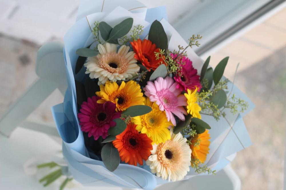 Букет цветов из: Герберы в Первомайском Алтайского края