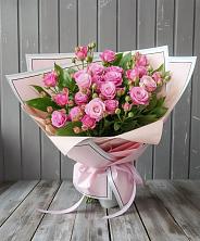 Букет Розовый кустик в Первомайском Алтайского края