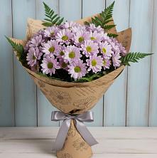 Букет цветов из:  Хризантемы в Первомайском Алтайского края