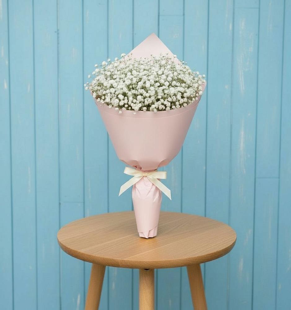 Букет цветов из: Гипсофила в Первомайском Алтайского края