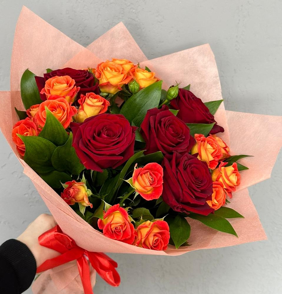 Букет Любовь и восторг в Первомайском Алтайского края