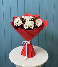 Букет цветов из:  Хризантемы в Первомайском Алтайского края