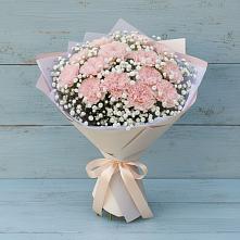 Букет цветов из:  Гвоздики #REPLACE_PRED# Первомайском Алтайского края