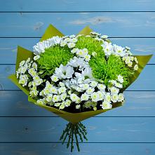 Букет цветов из:  Хризантемы в Первомайском Алтайского края