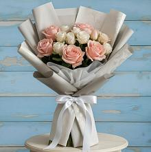Букет цветов из:  Розы в Первомайском Алтайского края