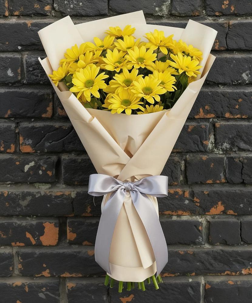 Букет цветов из: Хризантемы в Первомайском Алтайского края