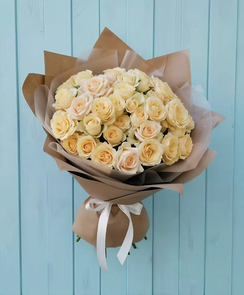 Букет Кремовое облако в Первомайском Алтайского края