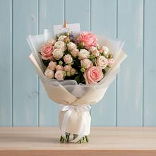 Букет цветов из:  Розы #REPLACE_PRED# Первомайском Алтайского края