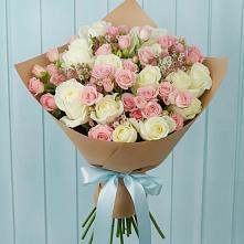 Букет цветов из:  Розы в Первомайском Алтайского края