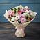 Букет цветов из: Хризантемы, Альстромерии и Розы в Первомайском Алтайского края